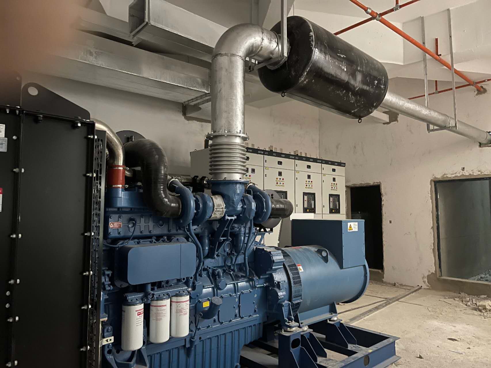 Có những phương pháp xử lý khí thải của tổ máy phát điện diesel nào?